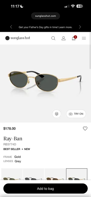 Ray-Ban Sunglasses thumbnail 8