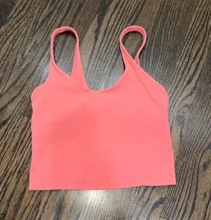 lululemon athletica Coral Pink Tank Top thumbnail 1