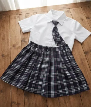 NWOT Classic School Girl Costume / Uniform Set M thumbnail 1