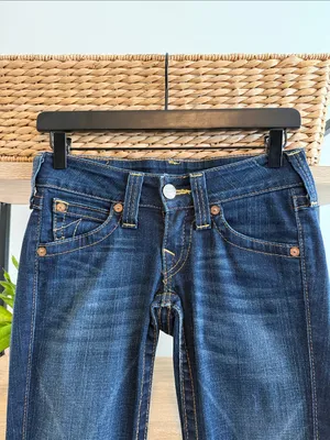 True Religion Billy Low-Rise Slim Leg Jeans, 24 thumbnail 2