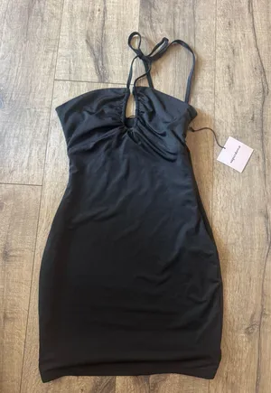 superdown Black Mini Dress Revolve thumbnail 1