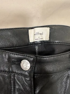 Black Leather pants  thumbnail 5