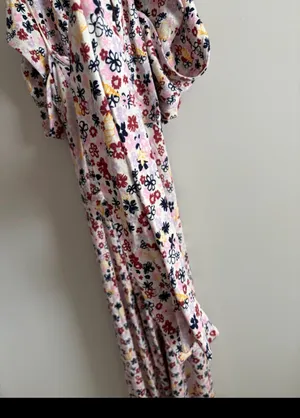 Free People Vibe Check floral print jumpsuit in multi Size Small thumbnail 7