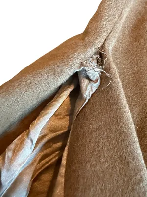 Fleurette Camel Coat Jacket Button thumbnail 9