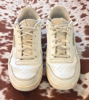 Vintage Reebok Club‎ MEMT white sneakers size 7.5 Women's thumbnail 1