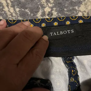 TALBOTS ESSEX ANKLE PANTS - GEO HEARTS Size 16 thumbnail 4