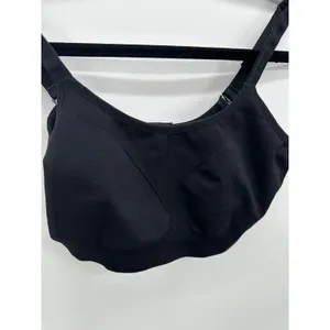 Soma Womens Sport Seamless Ballet Back Bra Sz‎ M Black Everyday Comfort Basic thumbnail 3