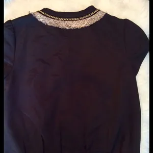 BCBGMAXAZRIA Jacket With Gold‎ Chain Trim thumbnail 4