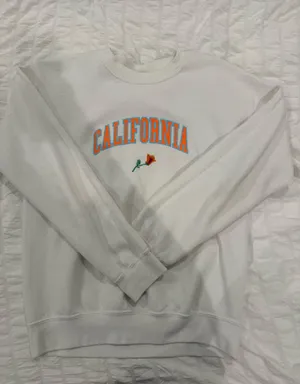 california sweatshirt White thumbnail 1