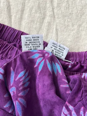 Purple Floral Pajama Set thumbnail 9