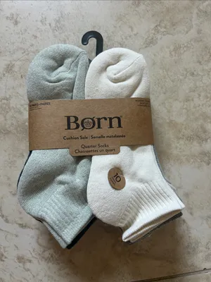Born women Cushion Quarter Socks (10 Pairs) thumbnail 2