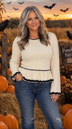 Morna Sweater Size Small Black thumbnail 1