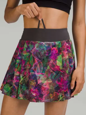 Lululemon Side-Pleat High-Rise Tennis Skirt Vivid Floral Tone Multi / Graphite thumbnail 1
