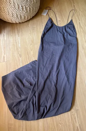 superdown Charcoal Gray Slip Jumpsuit thumbnail 1