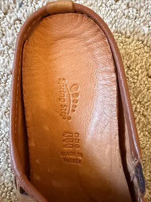 Spring Step Fusalide Leather Mules Boho Laser Cut Brown Clogs Slide Sandals - 38 thumbnail 11