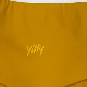Yitty mustard bike shorts. Size M. no tags. Lizzo. athleisure, activewear thumbnail 3
