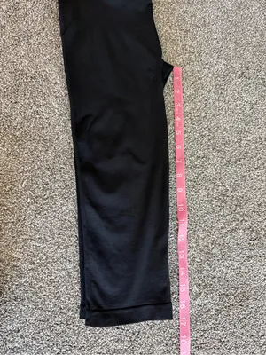 Blanqi Everyday Maternity Shaping Capri Leggings Black Size Medium thumbnail 6