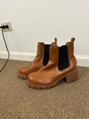 Madden Girl Women’s Tessa Platform Chelsea Boots Chunky Size 8 thumbnail 7