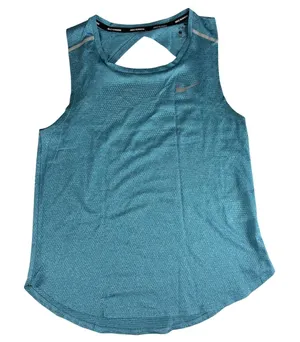 Nike Dri-Fit Running Tank Top - Women's Size S Blue thumbnail 1