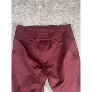 Outdoor Voices Tech Sweat Core 3 4 Leggings Womens Burgundy S Logo Mid Rise thumbnail 7