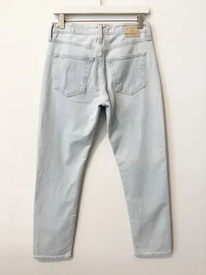 Adriano Goldschmied Ex Boyfriend Jeans Size 25 Slouchy Slim Denim Light Wash thumbnail 11