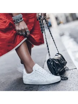 Zadig Voltaire Sneakers Size 7‎ EU 38 White Leather Distressed Star Alternative thumbnail 13