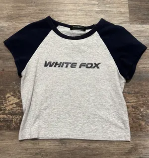 white fox baby tee  thumbnail 1