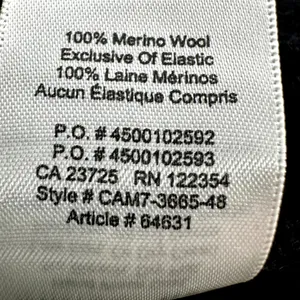 Aritzia Wilfred Unwind Open Cardigan Mid Length Ribbed Merino Wool Black XSmall thumbnail 4