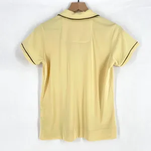 Tehama Green Polo Shirt Womens M Yellow Performance Everyday Wear‎ Golf Tennis thumbnail 2