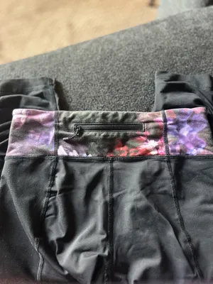 Lululemon Cropped Leggings Black thumbnail 6