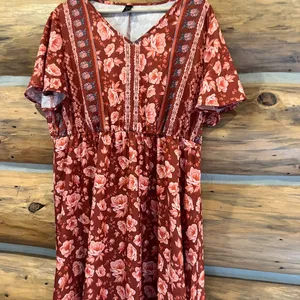 Emory Rose Allover Floral Print Dress thumbnail 3