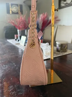 Juicy Couture Blush Pink Clay Glitzed out Hobo. Brand new w/ tags. Flawless thumbnail 5