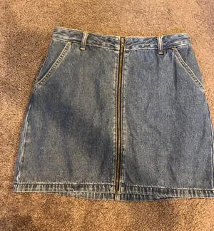 Hollister Mini Denim Skirt thumbnail 1
