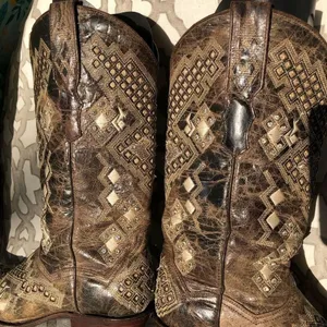 Golden Guns Studded Rhinestones Western 5664 Cowboy Boots 8 thumbnail 6