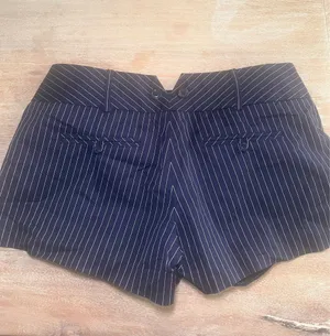 Pinstripe shorts with suspenders  thumbnail 3