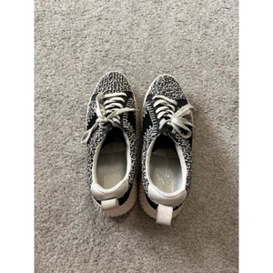 Dolce Vita Dolley Women's Sneaker, Black White Knit, Size 8.5, Retro‎ Style thumbnail 4