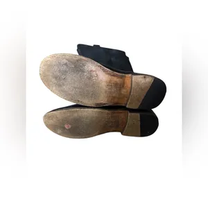 FRYE Paige Leather Riding‎ Boots Black Women's Size 7B Preowned thumbnail 4