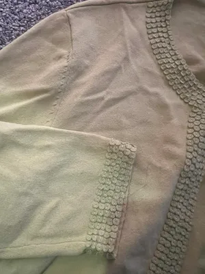 vintage green cardigan top thumbnail 4