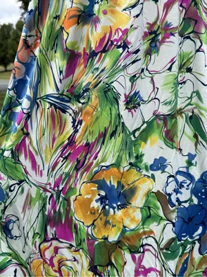 NEW Jonathan Martin Floral Maxi Dress 6 Resort Cruise Autumn Wedding Guest Dress thumbnail 7