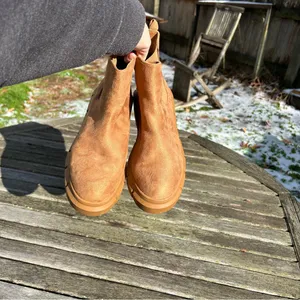 BP. Niya Womens‎ Lug Sole Chelsea Boot Brown Size 9 thumbnail 7