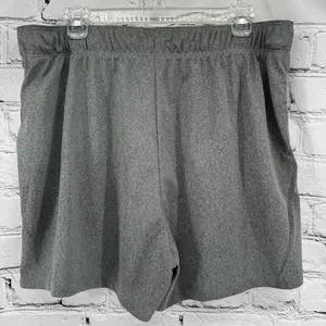 NWT Nike Shorts Women's XL Gray 5" Dri-FIT Training Loose DX6024-068 Athleisure thumbnail 5