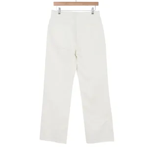 Madewell Jean Womens 28 The Cleo Straight White High Rise NW256 New thumbnail 6