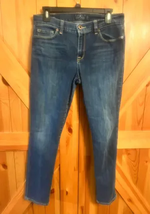 Lucky Brand Sofia Skinny Jeans Womens Size 10/30 Blue Medium Wash Stretch 30x27 thumbnail 1
