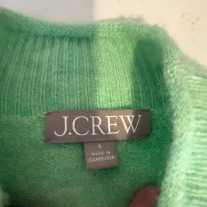 J. Crew Mock Neck Sweater‎ Light Green Wool Blend Merino Alpaka Soft size Small thumbnail 2