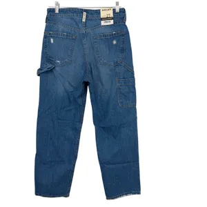 Ariat Tomboy Straight Jeans Women 27 R Blue NWT Distressed Carpenter Alaska thumbnail 8