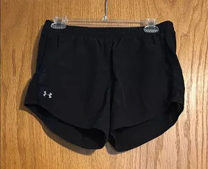 Under Armour Black Athletic Shorts thumbnail 1