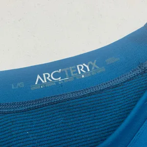 Arc'teryx womens large long sleeve shirt blue Teal Undershirt thumbnail 2