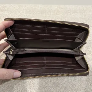 COACH Vintage Heritage Signature Stripe Zip Around‎ Accordion Wallet F42380 thumbnail 9