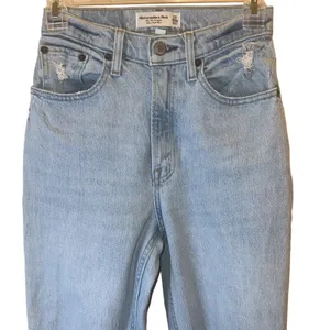 Abercrombie Curve Love 90s Straight Jeans Womens 23 Ultra‎ High Rise thumbnail 6