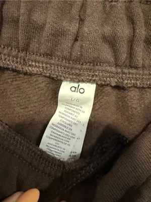ALO‎ Yoga accolade Espresso Brown Casual Sweatpants thumbnail 3